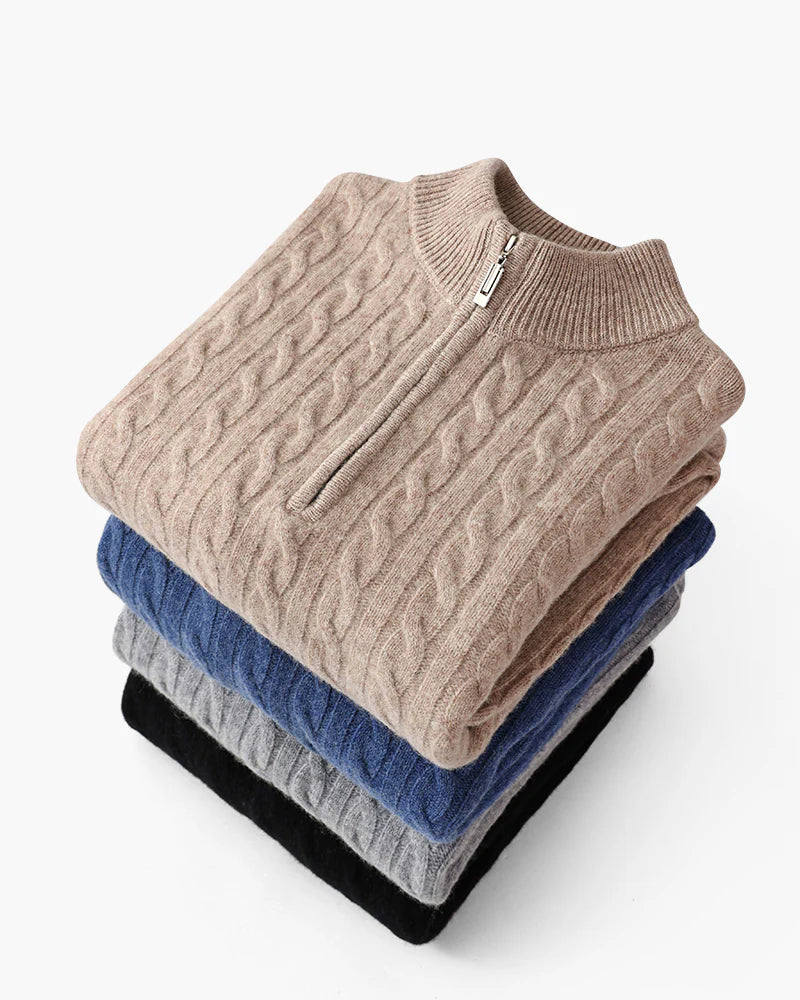 100% KASHMIR-SWEATER