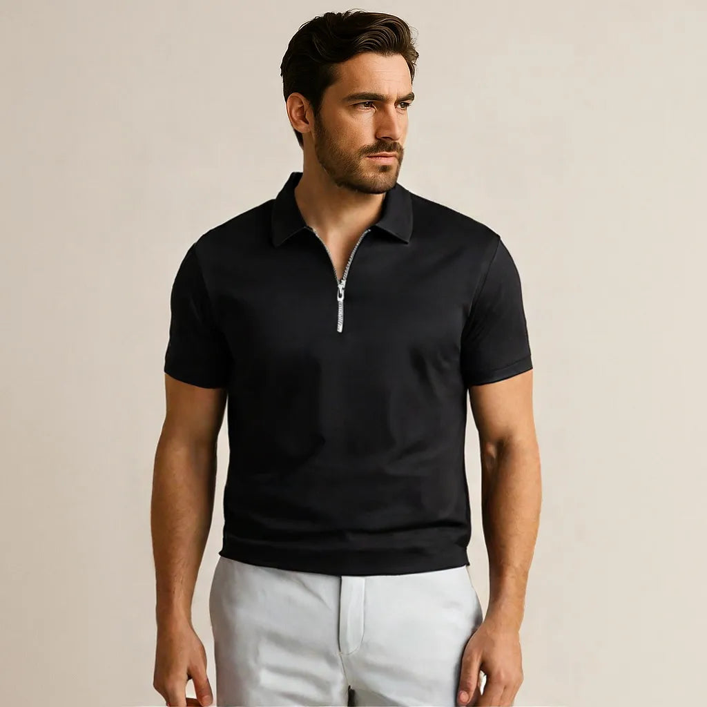 RIVERIA POLO MED ZIPPED