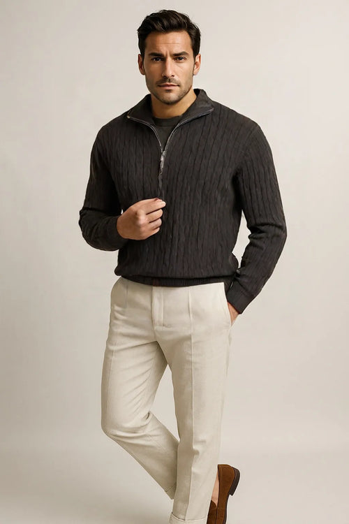 100% KASHMIR-SWEATER
