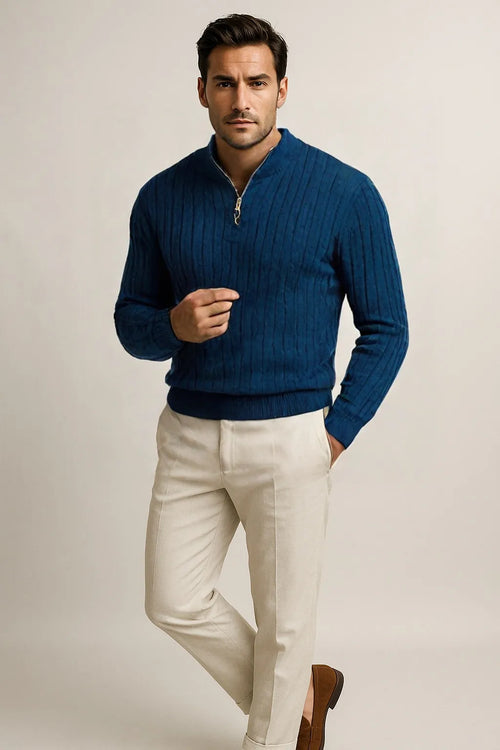 100% KASHMIR-SWEATER